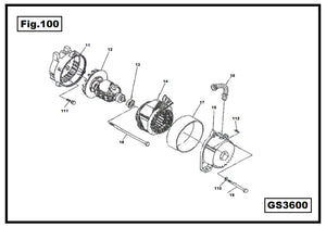 GS3600-318 TORNILLO M4X12