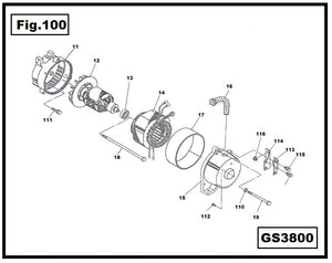 GS3800-319 TORNILLO M4X12