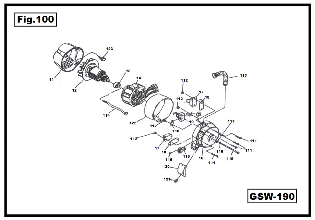 GSW190-114 TORNILLO M10X280
