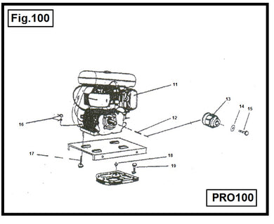 PRO100-19 TORNILLO M8X25