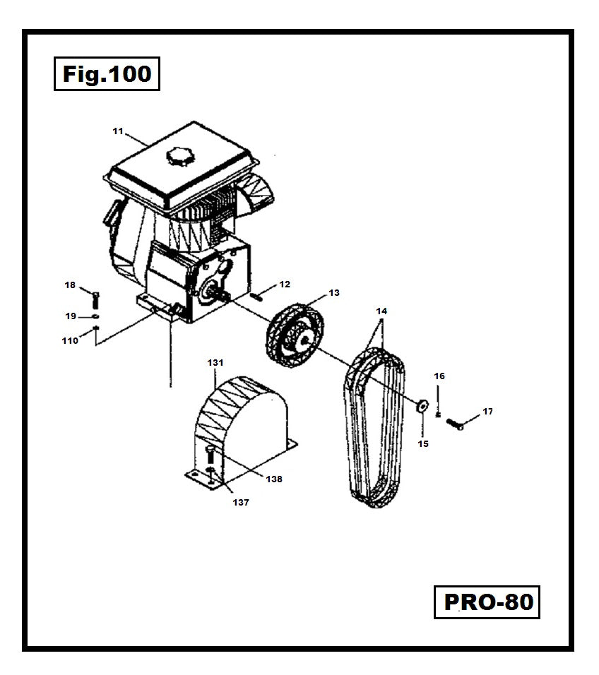 PRO80-13 CLUTCH CENTRIFUGO