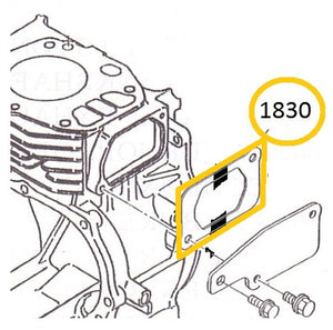 EH12-1830 EMPAQUE LATERAL MOTOR EH12-2
