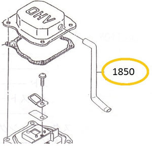 EH12-1850 MANGUERA MOTOR EH12-2