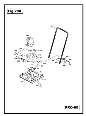 PRO80-238 TORNILLO M8X25