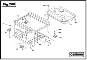 GS5000-320 TUERCA M4X12
