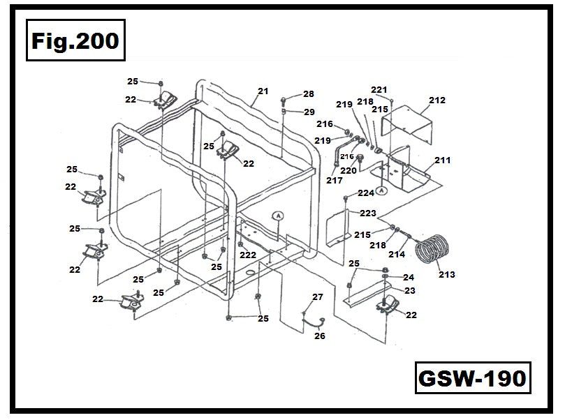 GSW190-221 TORNILLO M4X6