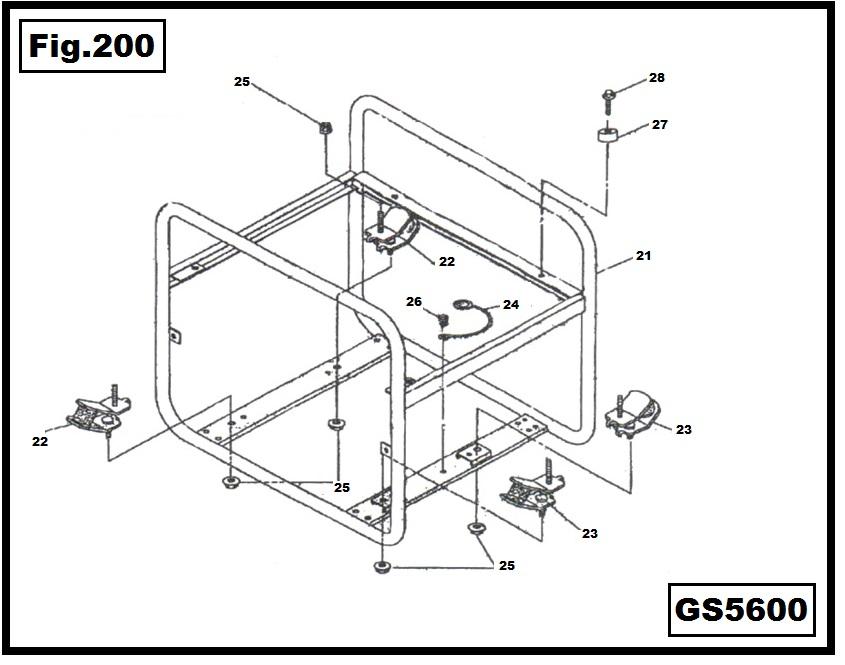 GS5600-24 CABLE TIERRA