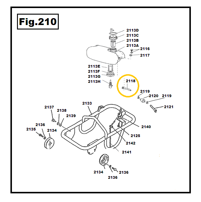 TV7-2118 MANGUERA TACOM