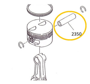 EH12-2350 PERNO PISTON MOTOR EH12-2