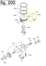 Cargar imagen en el visor de la galería, EH12-2350 PERNO PISTON MOTOR EH12-2