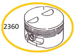 EH12-2360 PISTON ESTANDAR MOTOR EH12-2