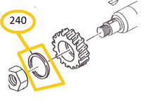 Cargar imagen en el visor de la galería, EH12-240A SEPARADOR DE 0.8MM MOTOR EH12-2