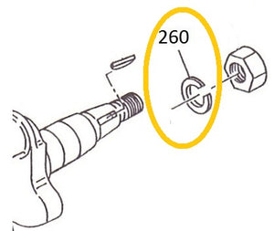 EH12-260 ARANDELA DE PRESION MOTOR EH12-2