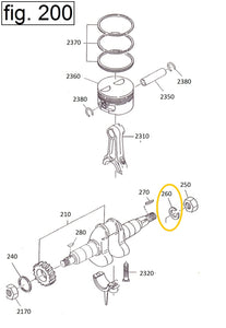 EH12-260 ARANDELA DE PRESION MOTOR EH12-2