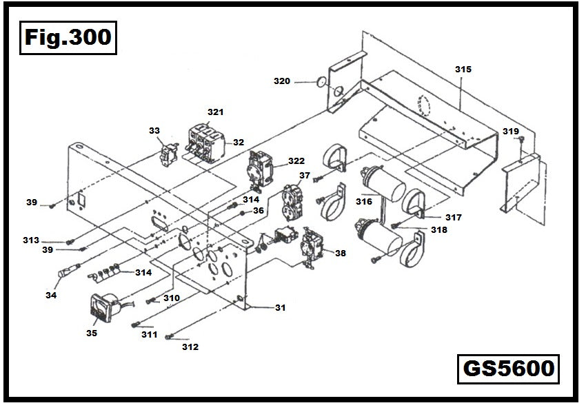 GS5600-31 TAPA FRONTAL