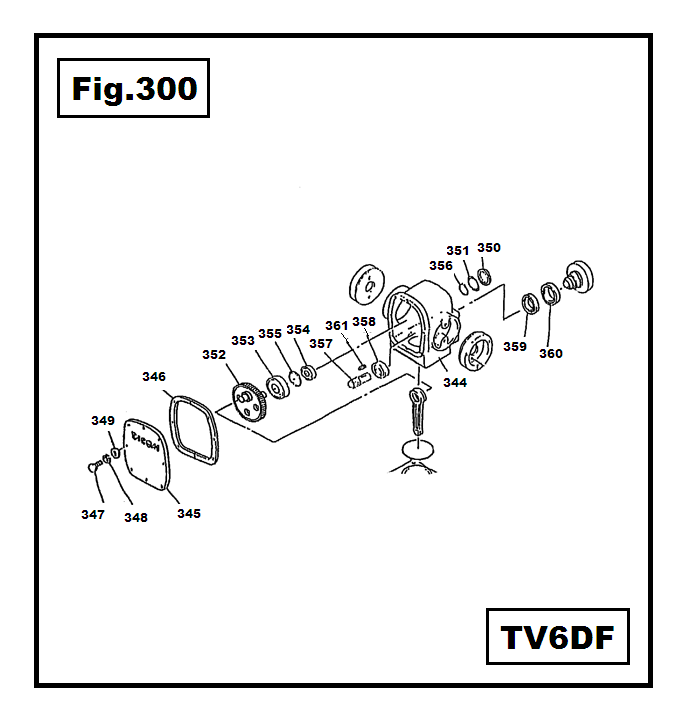TV6-352 ENGRANE TACOM