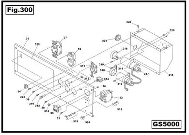 GS5000-320 TUERCA M4X12