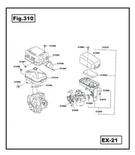 Cargar imagen en el visor de la galería, EX21-31340 EMPAQUE MOFLE ROBIN