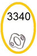 Cargar imagen en el visor de la galería, EH12-3340 EMPAQUE MOFLE MOTOR EH12-2