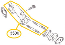 Cargar imagen en el visor de la galería, EH12-3500 TUBO DEL MOFLE MOTOR EH12-2