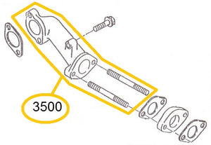 EH12-3500 TUBO DEL MOFLE MOTOR EH12-2