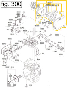 EH12-3510 FILTRO DE AIRE COMPLETO MOTOR EH12-2
