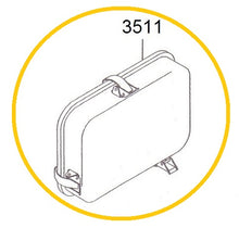 Cargar imagen en el visor de la galería, EH12-3511 TAPA DEL FILTRO DE AIRE MOTOR EH12-2