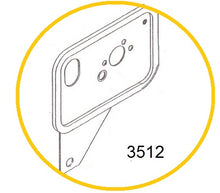 Cargar imagen en el visor de la galería, EH12-3512 BASE DEL FILTRO DE AIRE MOTOR EH12-2