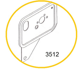 EH12-3512 BASE DEL FILTRO DE AIRE MOTOR EH12-2