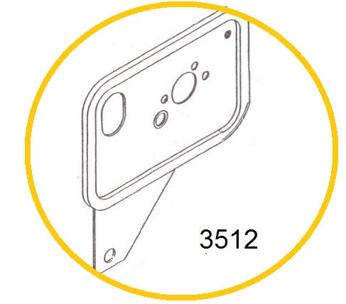 EH12-3512 BASE DEL FILTRO DE AIRE MOTOR EH12-2