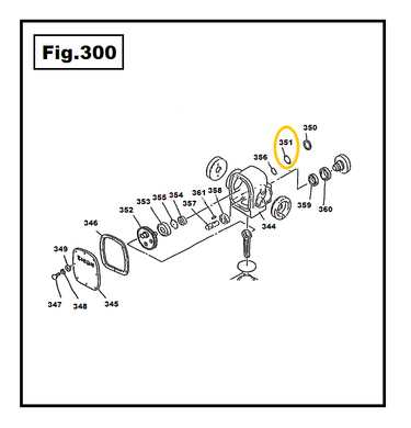 TV7-351 O-RING S39 TACOM