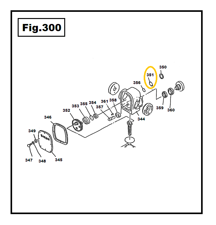 TV7-351 O-RING S39 TACOM