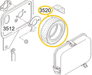 EH12-3520 ELEMENTO FILTRO DE AIRE MOTOR EH12-2
