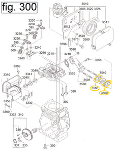 EH12-3560 EMPAQUE AISLADOR MOTOR EH12-2