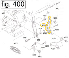 Cargar imagen en el visor de la galería, EH12-4200 PALANCA ACELERADOR MOTOR EH12-2