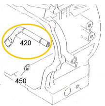 Cargar imagen en el visor de la galería, EH12-420 VARILLA GOBERNADOR MOTOR EH12-2
