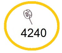 Cargar imagen en el visor de la galería, EH12-4240 TUERCA MOTOR EH12-2