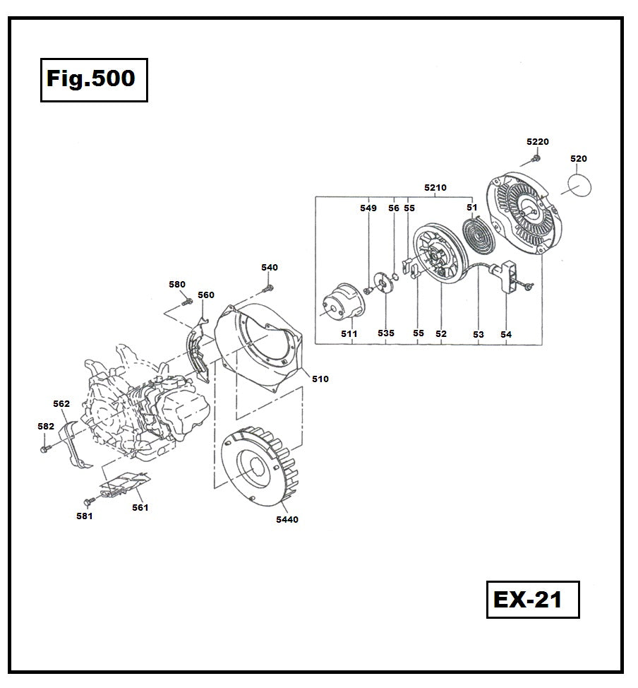 EX21-580 TORNILLO ROBIN