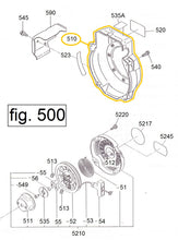 Cargar imagen en el visor de la galería, EH12-510 CUBIERTA PRINCIPAL MOTOR EH12-2