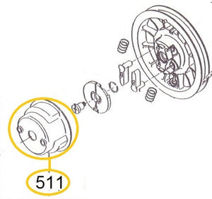 EH12-511 POLEA MOTOR EH12-2