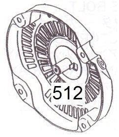EH12-512 TAPA POLEA MOTOR EH12-2