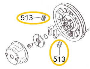 EH12-513 RESORTE TRINQUETE MOTOR EH12-2