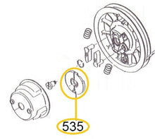 Cargar imagen en el visor de la galería, EH12-535 GUIA MOTOR EH12-2