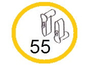 Cargar imagen en el visor de la galería, EH12-55 TRINQUETE POLEA MOTOR EH12-2