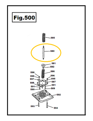 TV7-580 FLECHA COMPLETA TACOM