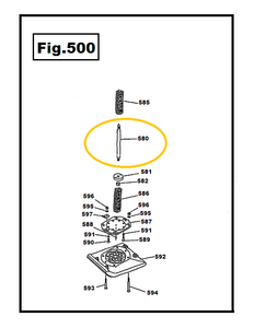 TV7-580 FLECHA COMPLETA TACOM