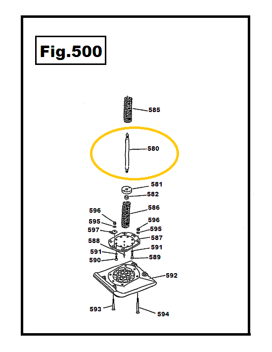 TV7-580 FLECHA COMPLETA TACOM