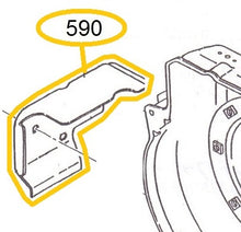 Cargar imagen en el visor de la galería, EH12-590 CUBIERTA LATERAL MOTOR EH12-2