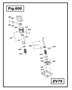 ZV75-108 EMPAQUE INFERIOR TANQUE TACOM
