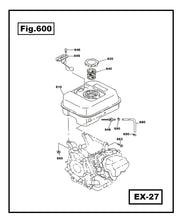 Cargar imagen en el visor de la galería, EX27-1610 CABEZA DEL CILINDRO ROBIN